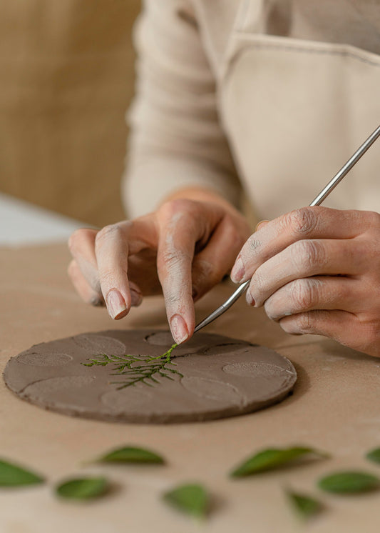 Hand-building Pottery/ Drop-In Class/ 3hr Session/ Simple and Easy/ Make quirky Platters, Plates, Bowls and Mugs