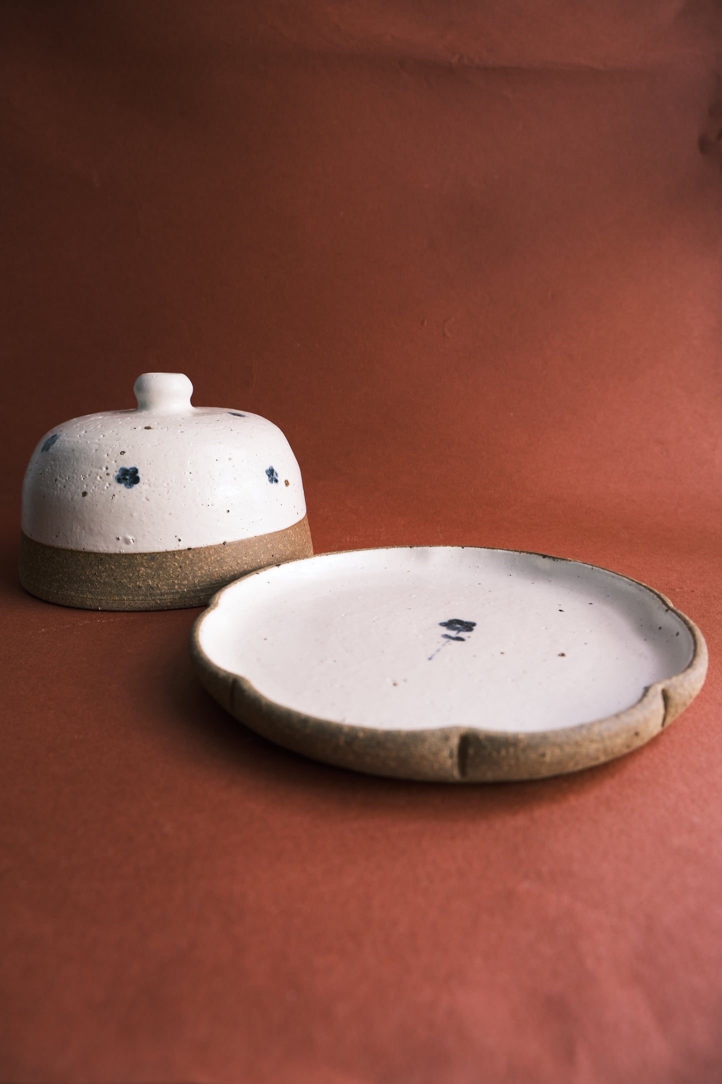 Butter Dish- Wildflower