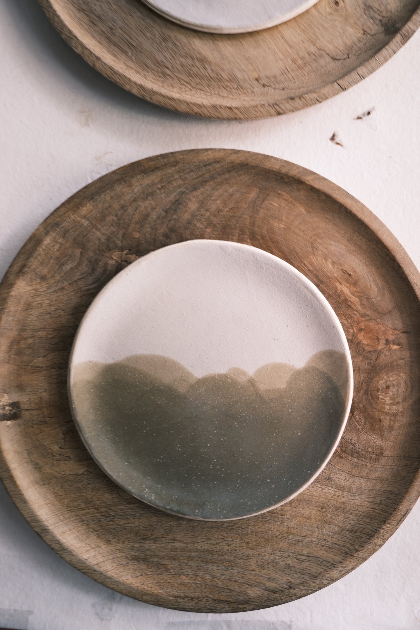 Wall Decor/Wall Plate- Fog - Set of 2