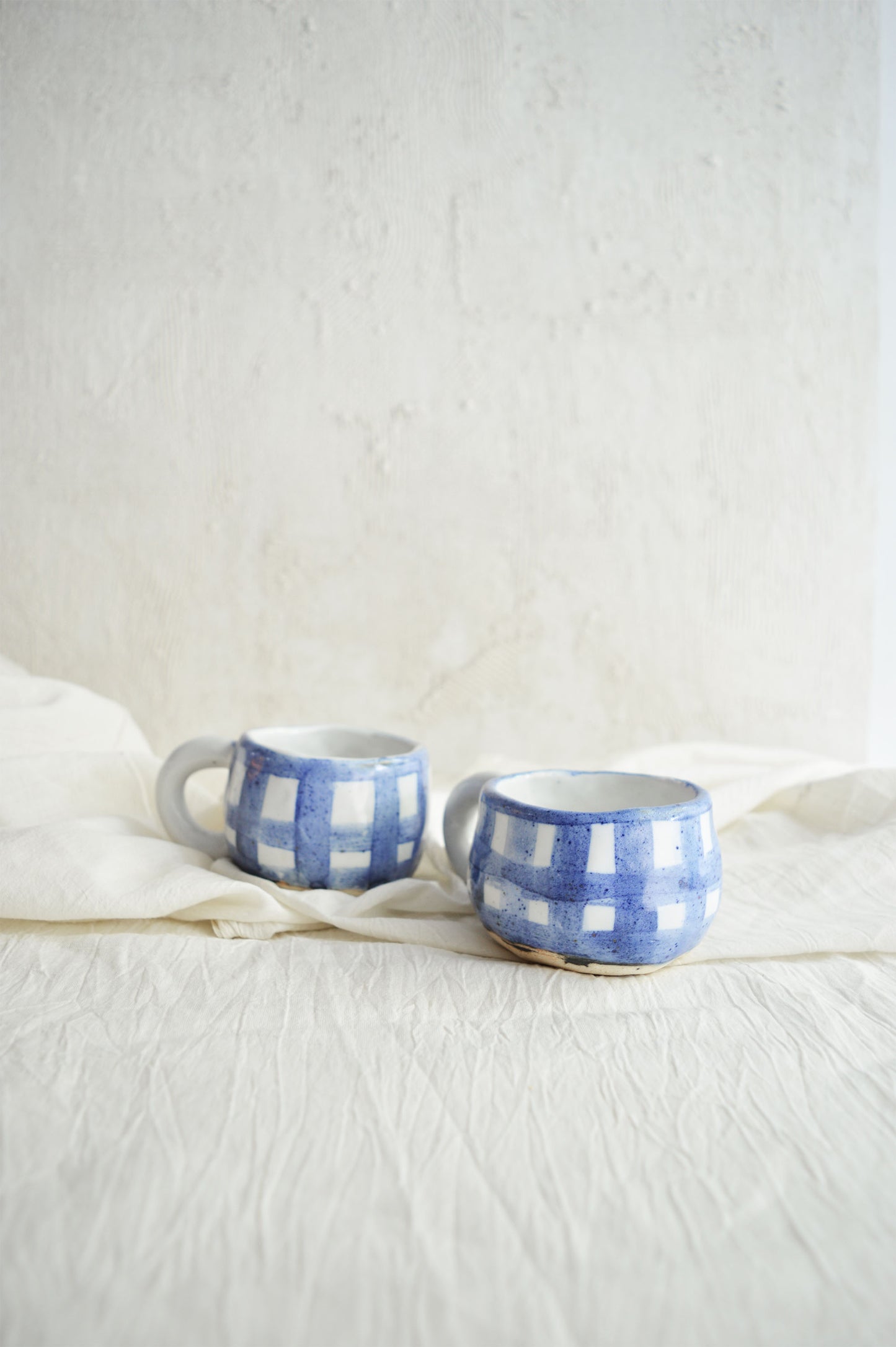 Teacups- Gingham- Set of 2