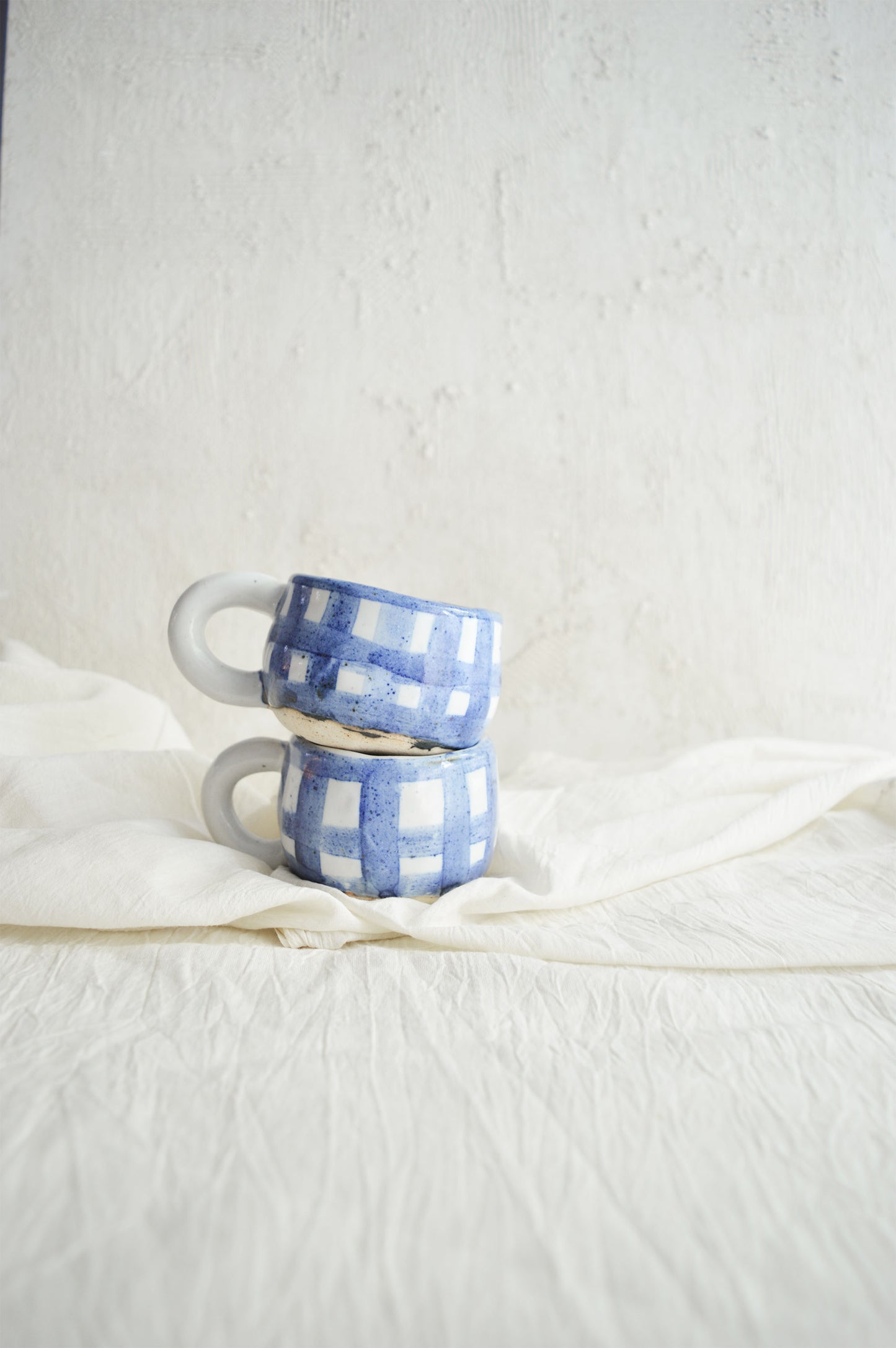 Teacups- Gingham- Set of 2