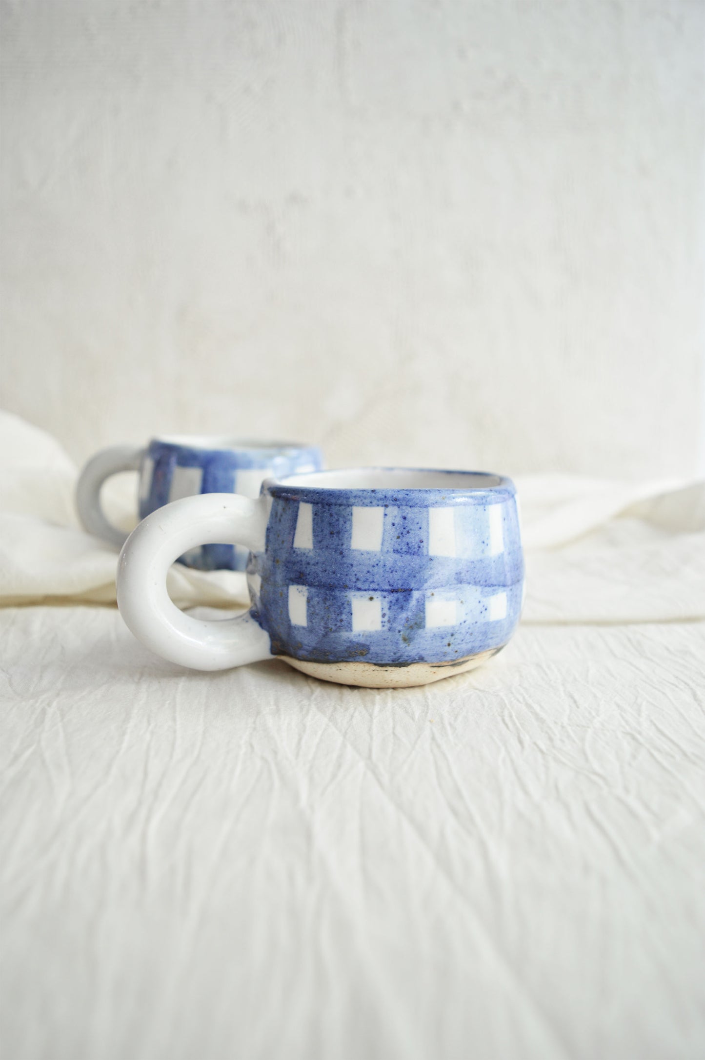 Teacups- Gingham- Set of 2