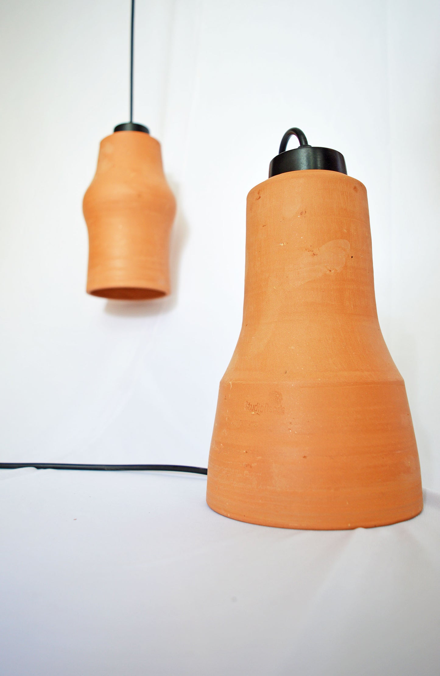 Earth Light #4 - Terracotta Pendant Lamps