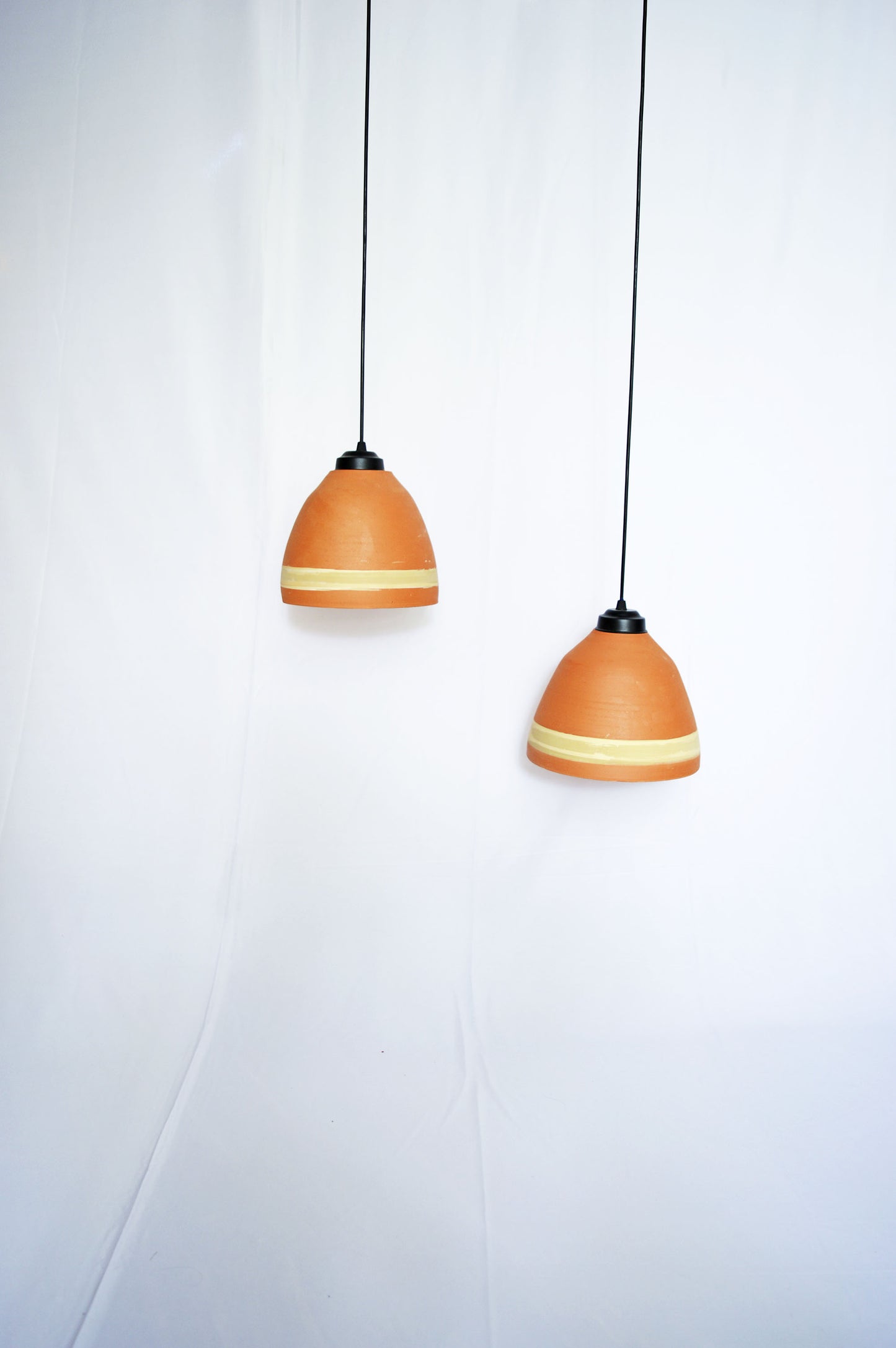 Earth Light #5 - Terracotta Pendant Lamps