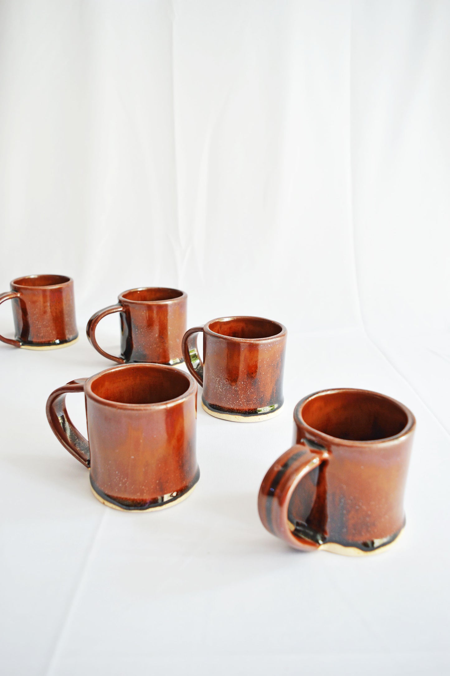 Coffee Mug- Red Tenmoku