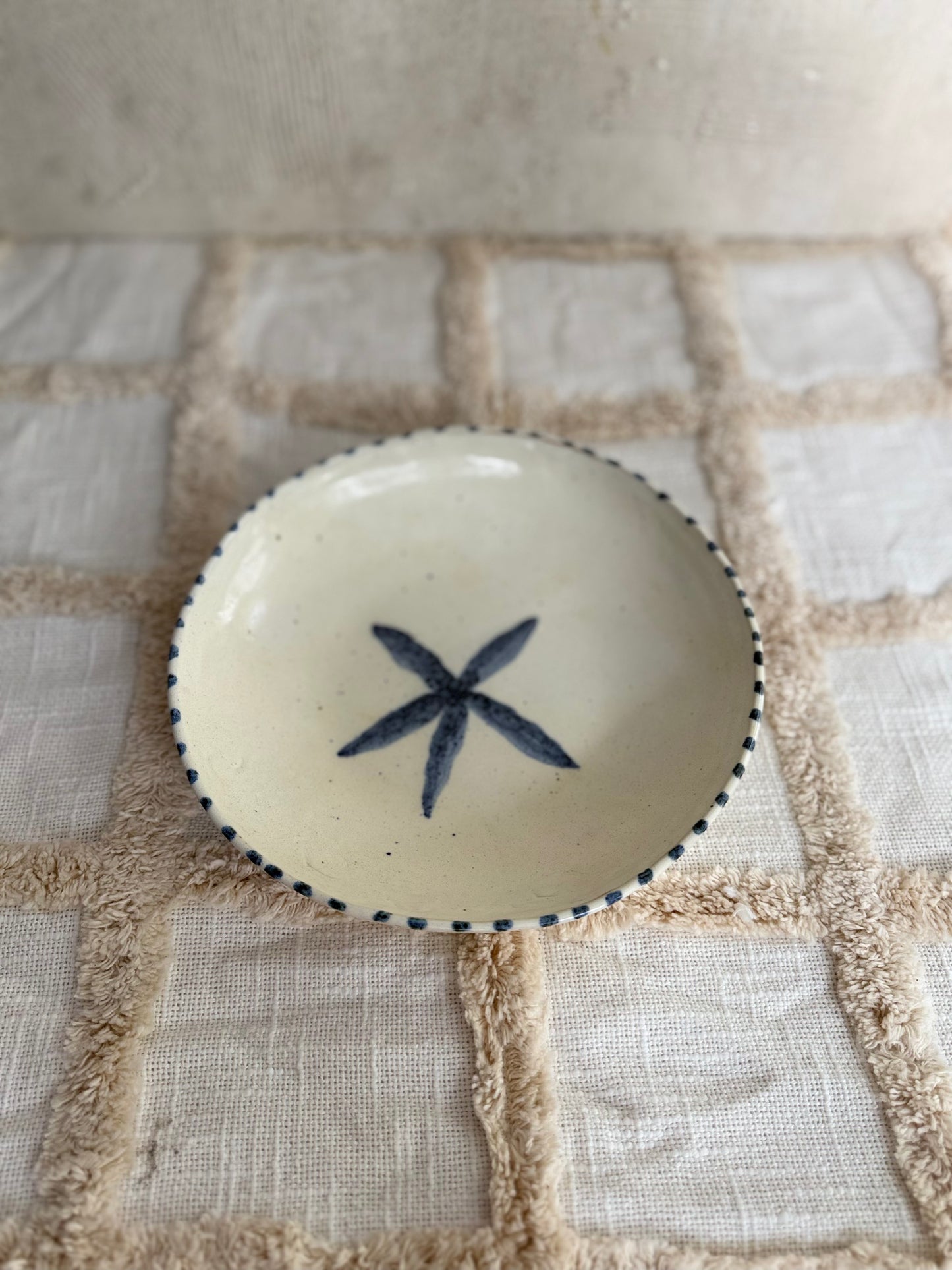 Serving Bowl/ Dinner Bowl- Starfish