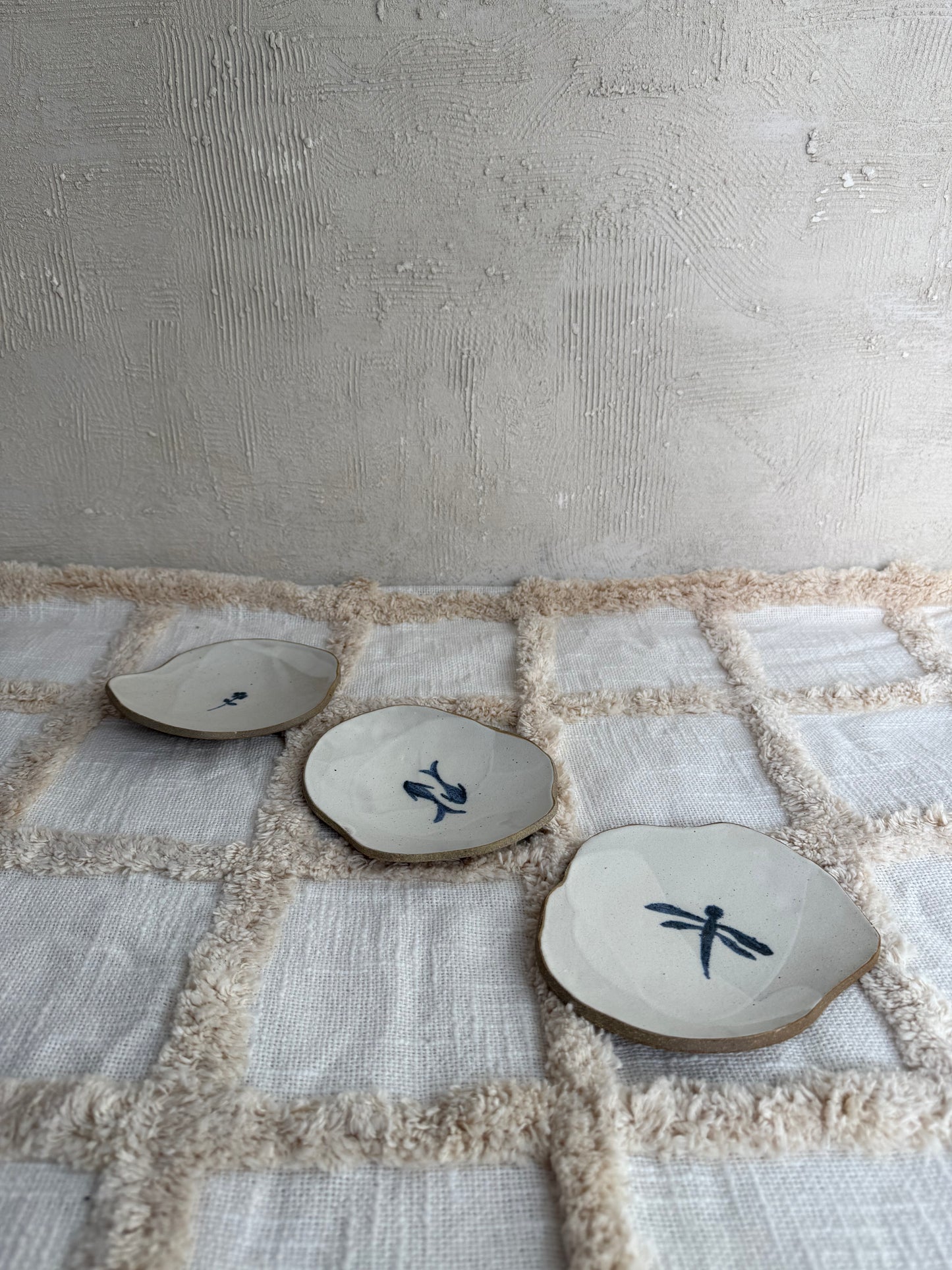 Petal Plate- Dragonfly- Set of 2
