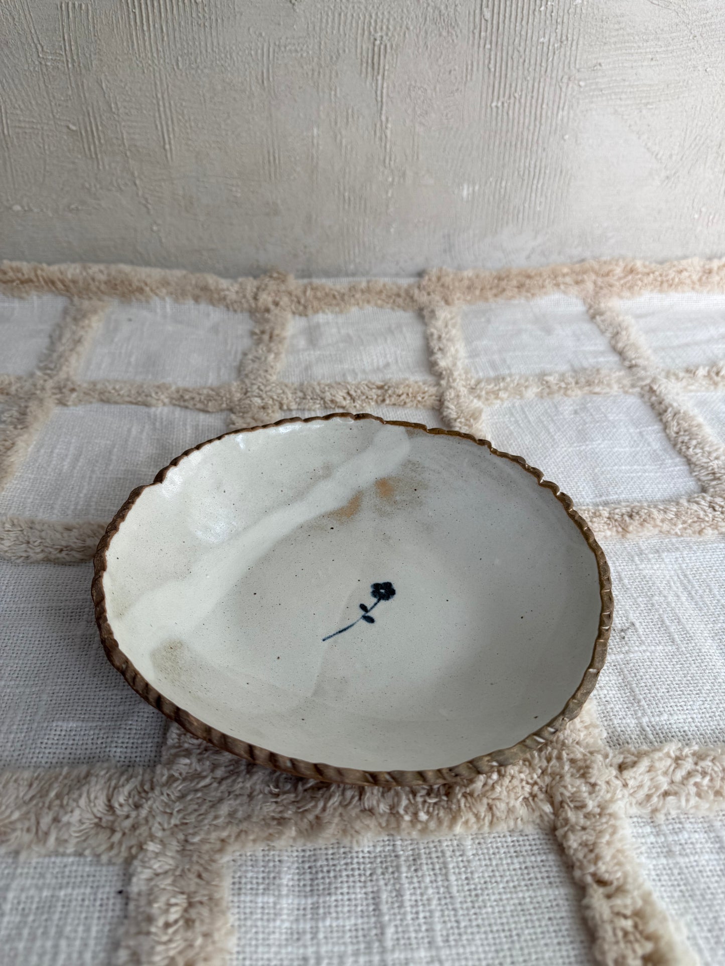 Serving Bowl/ Dinner Bowl- Wildflower