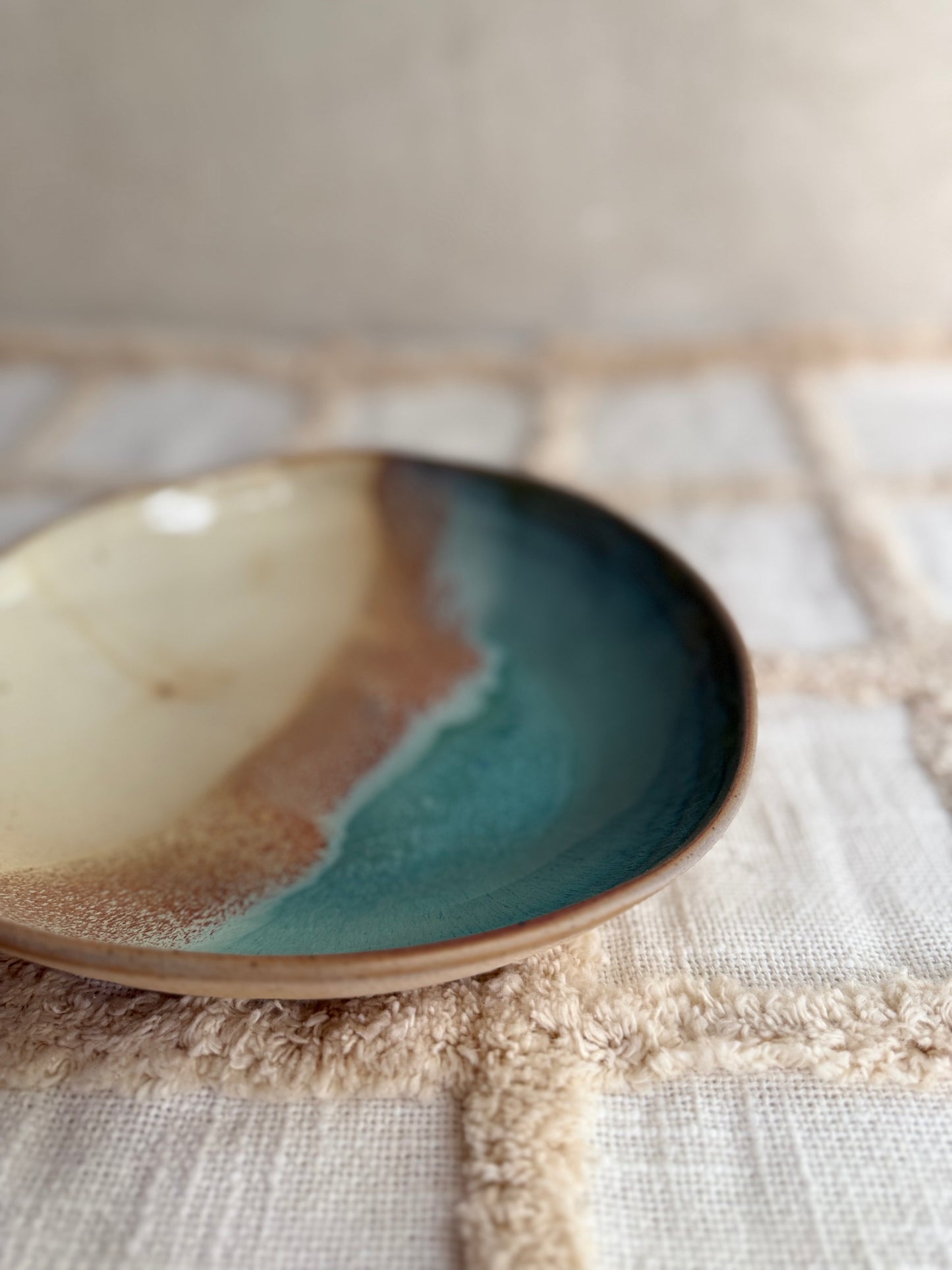 Serving Bowl/ Dinner Bowl- Ocean