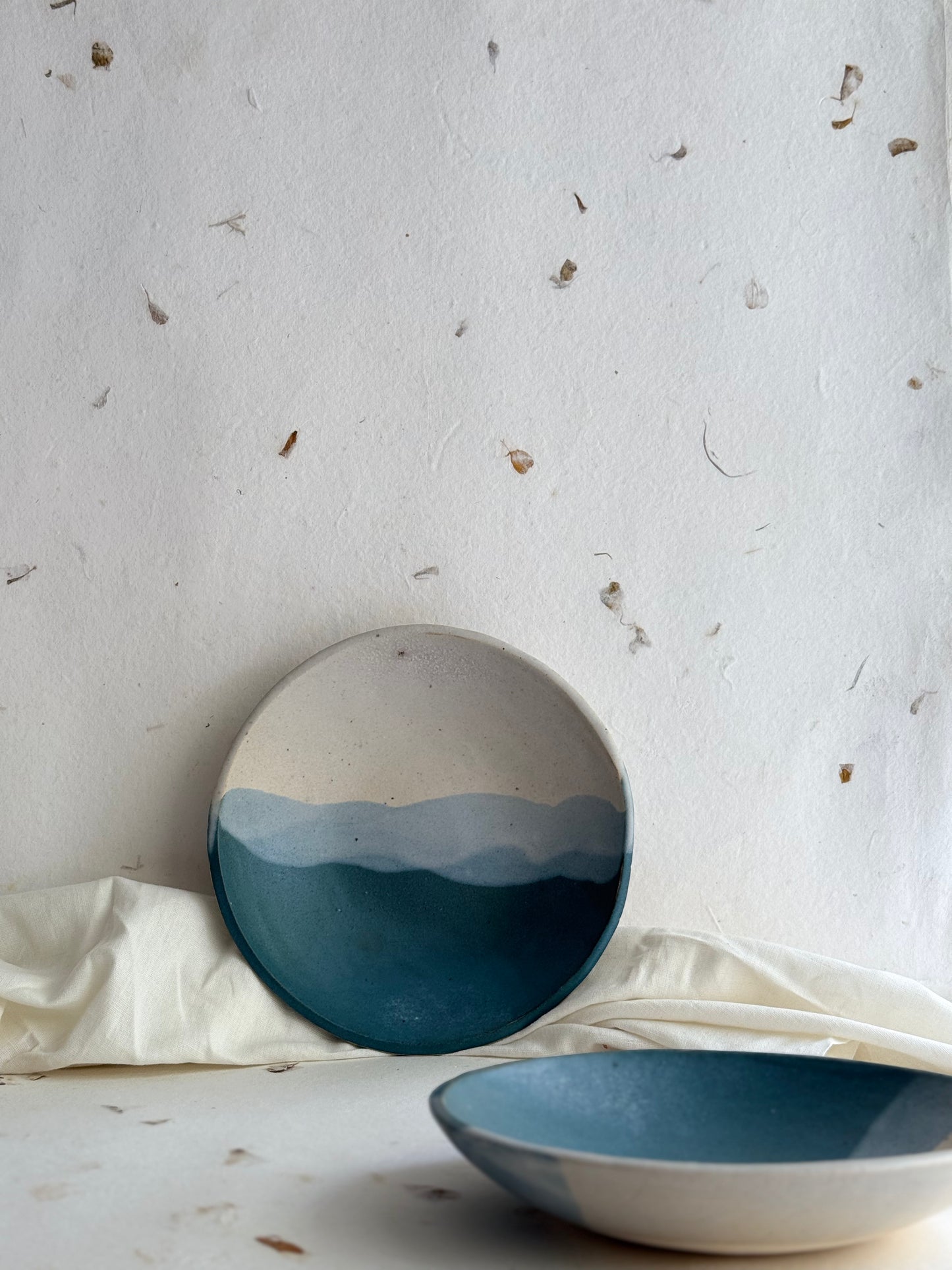 Dinner Bowl- Ocean Series- Teal