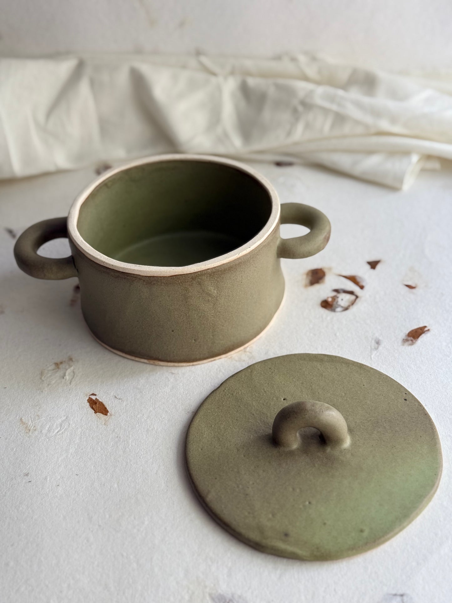 Casserole- Sage Green