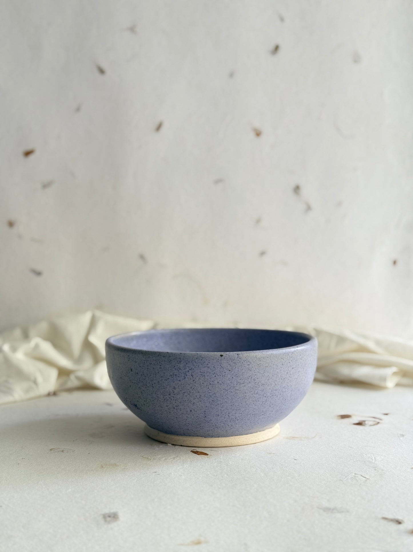 Salad Bowl- Wheel Thrown- Lilac