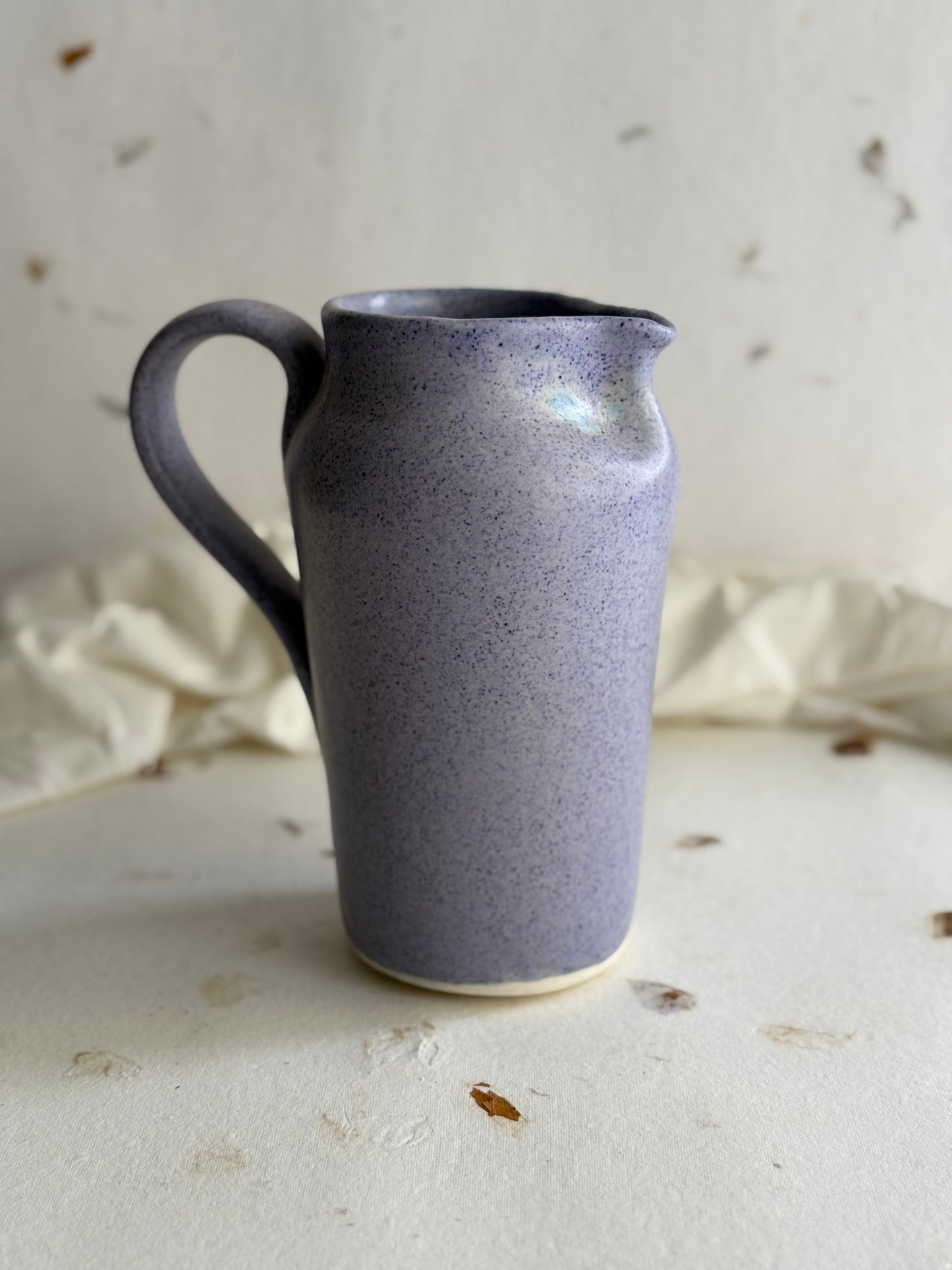 Jug- Wheel Thrown- Lilac