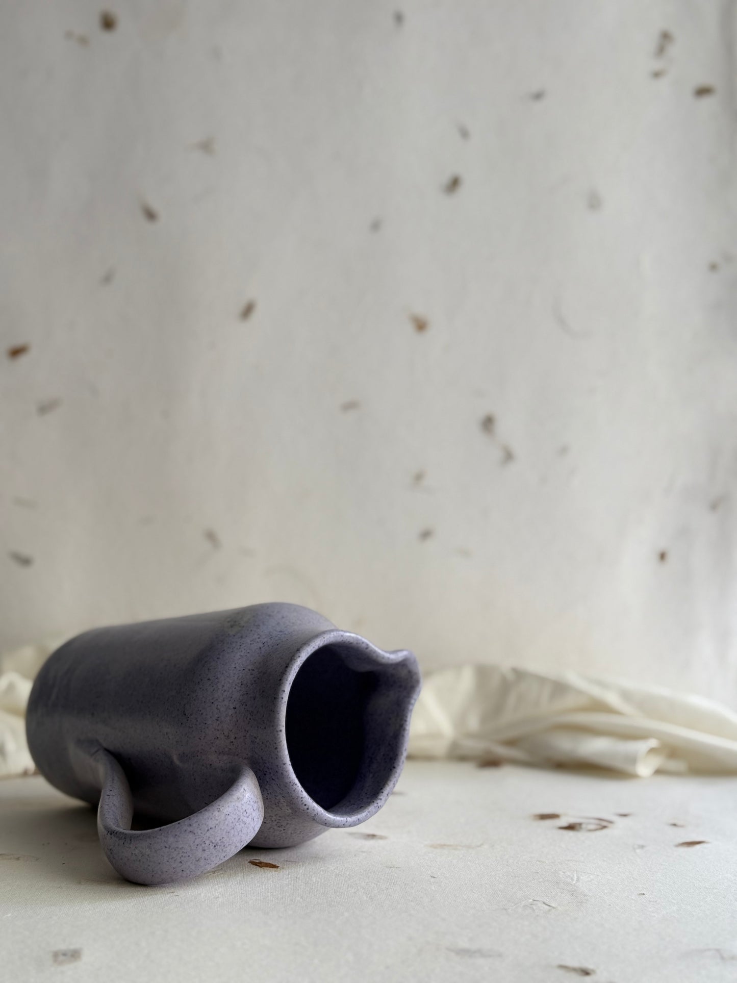 Jug- Wheel Thrown- Lilac