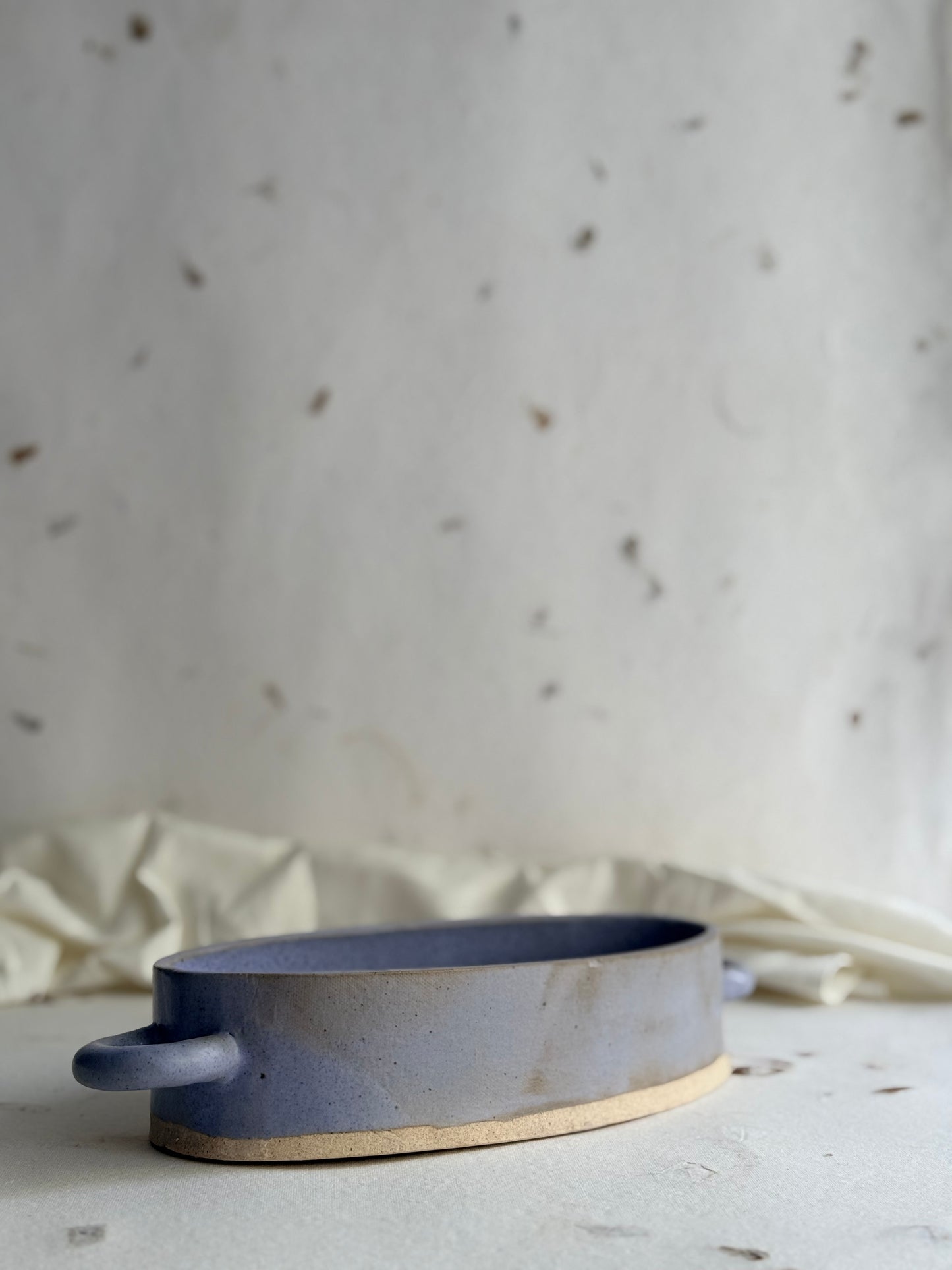 Oval Baking/Serving Dish- Handbuilt