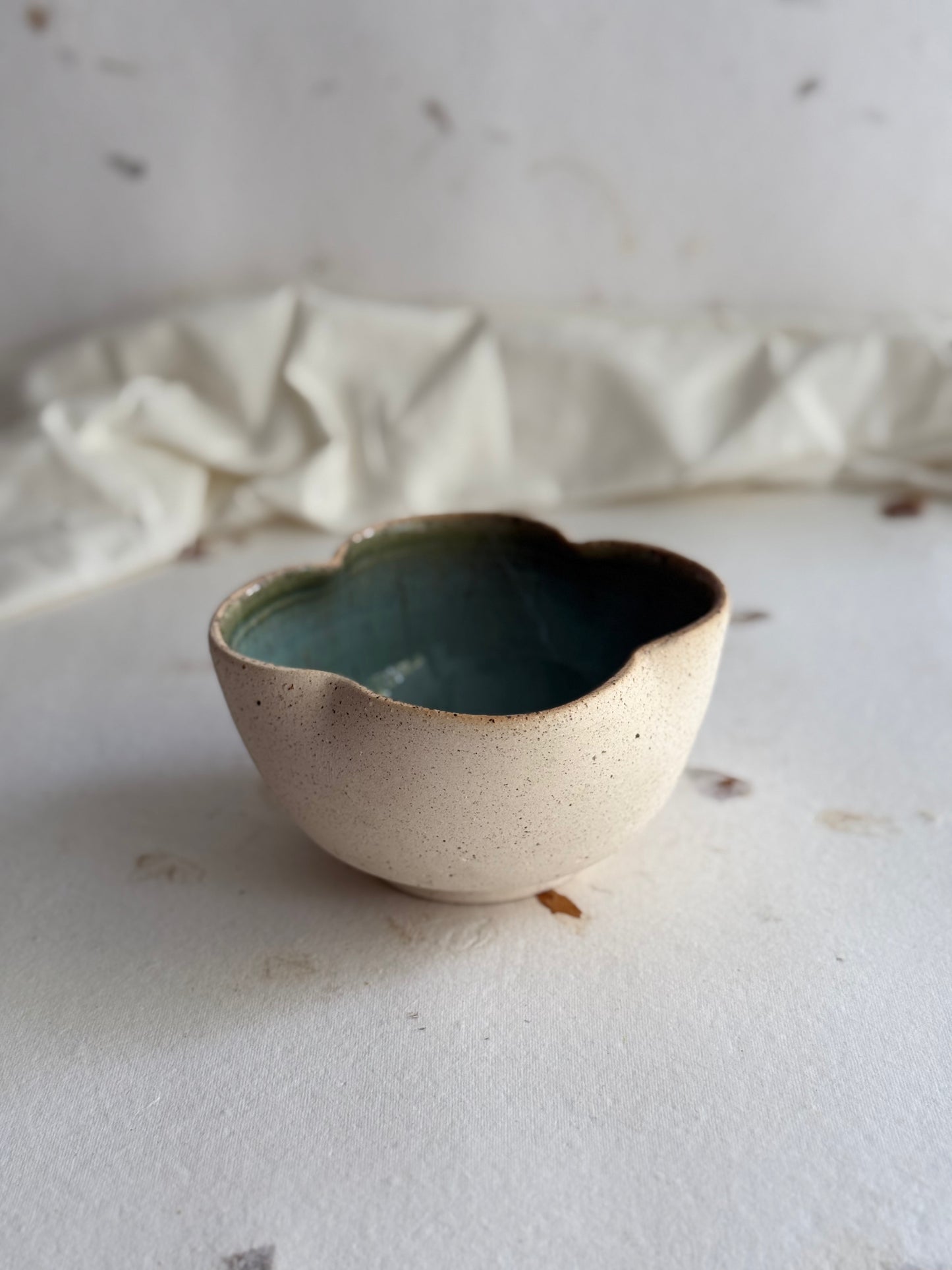 Clover Bowl- Wheel Thrown