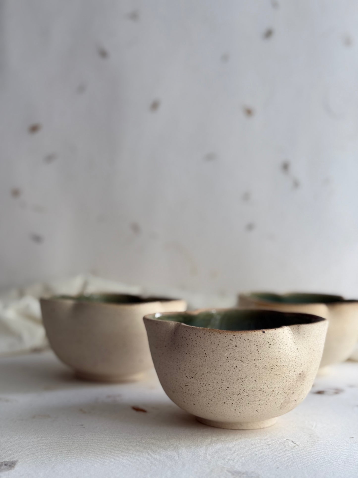 Clover Bowl- Wheel Thrown