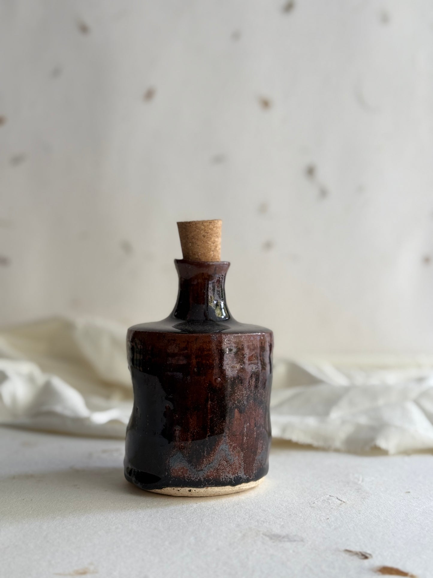 Apothecary Oil Bottle- Tenmoku