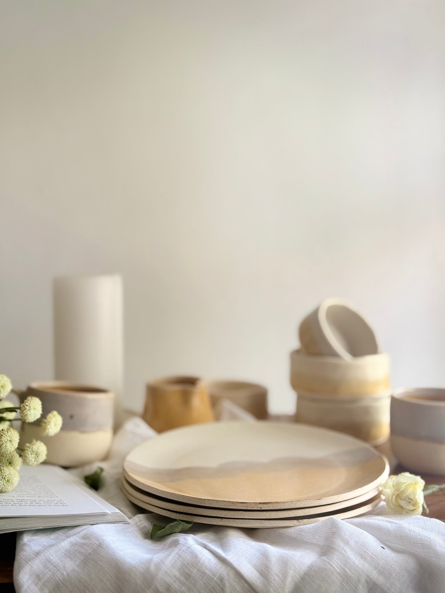 Plate- Set of 2- Honey- 8"
