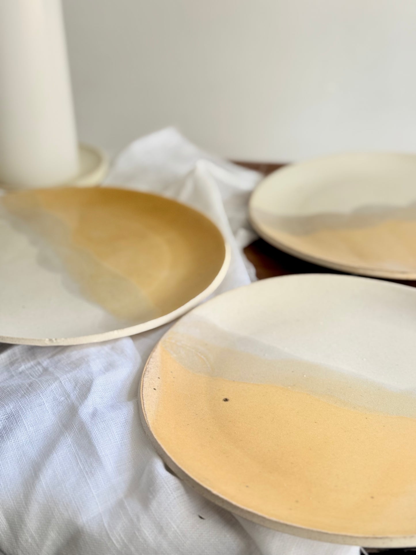 Plate- Set of 2- Honey- 8"