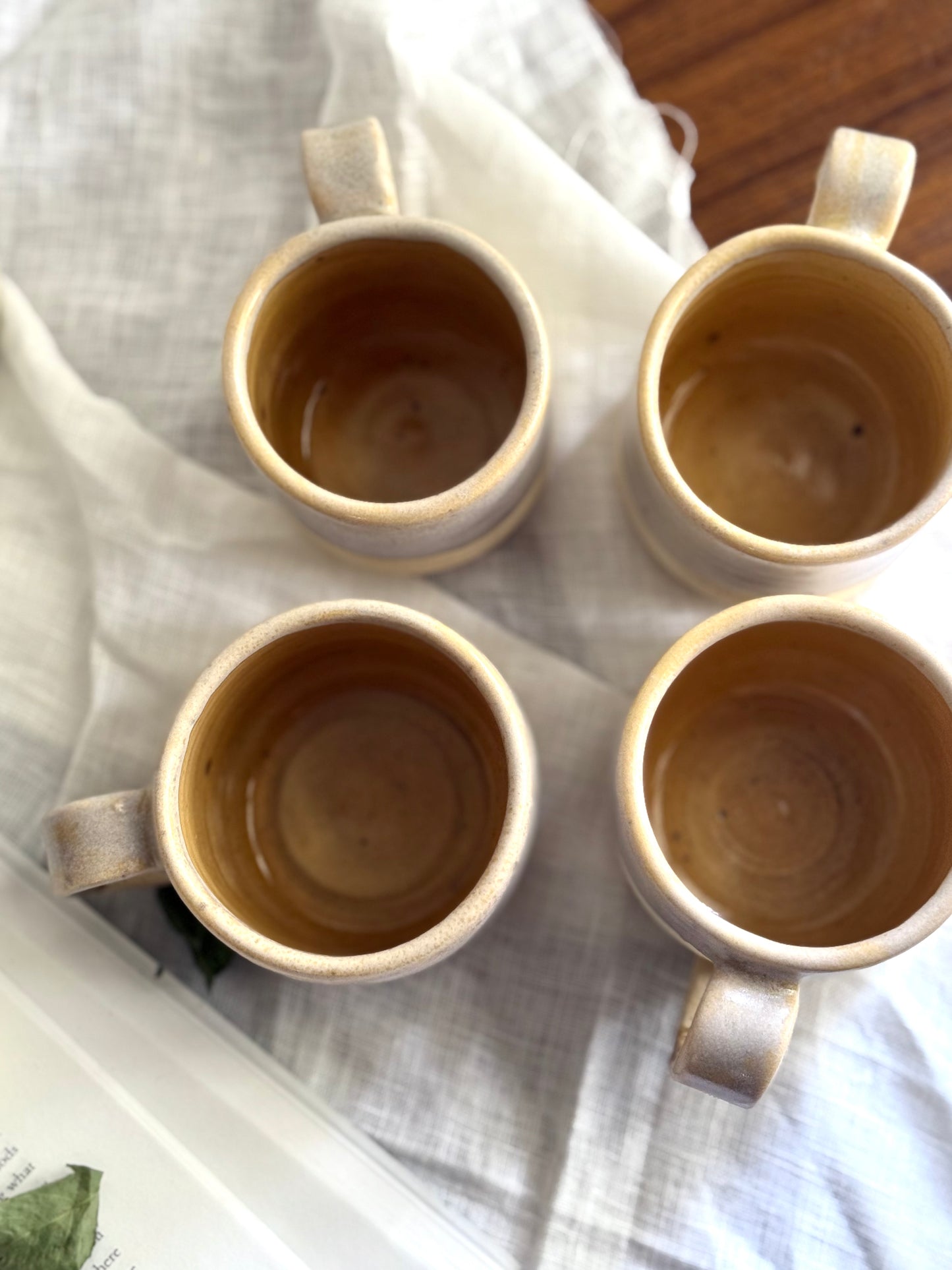 Teacup- Set of 4- Honey