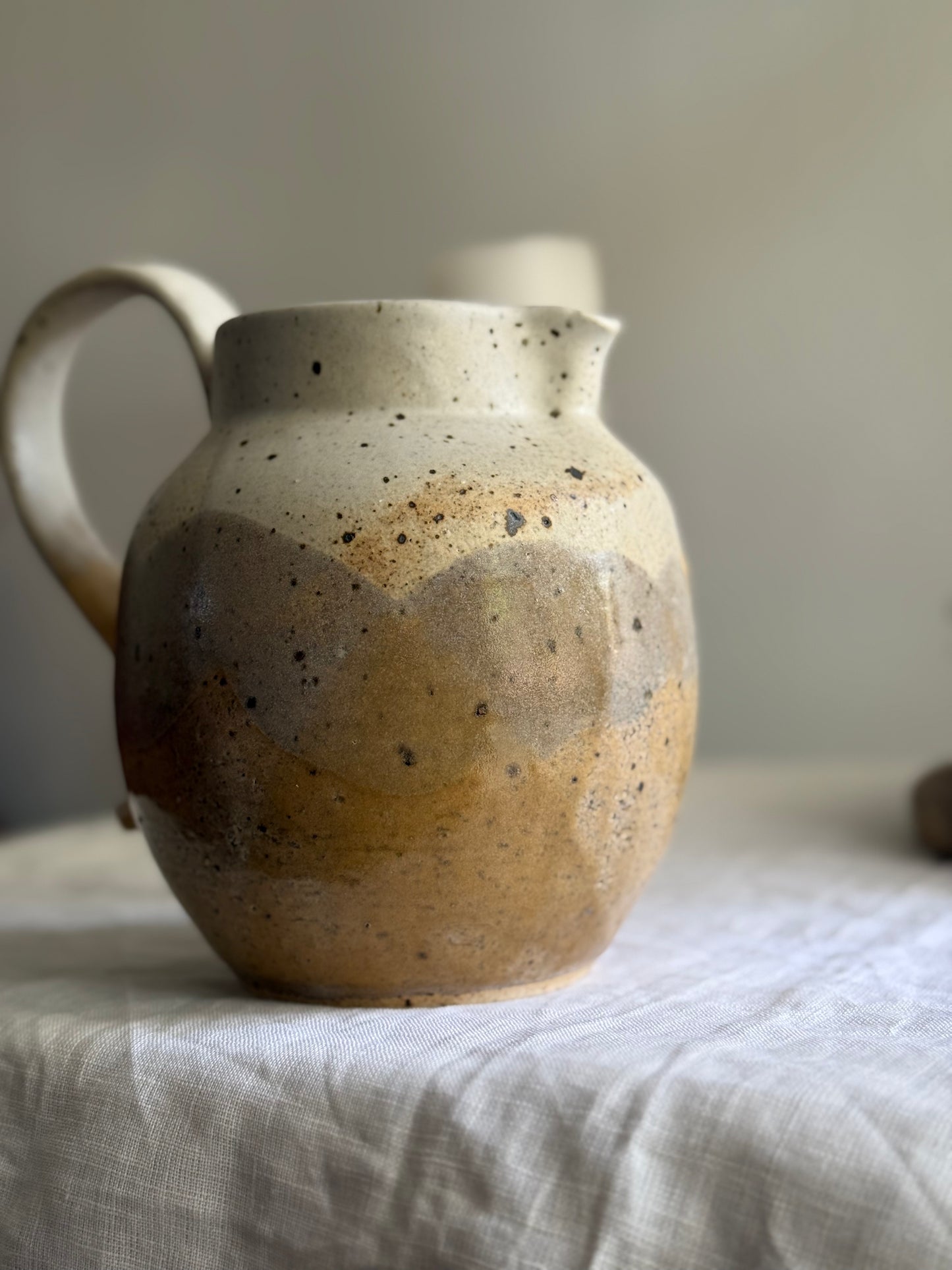 Sangria Jug- Wheel Thrown- Honey