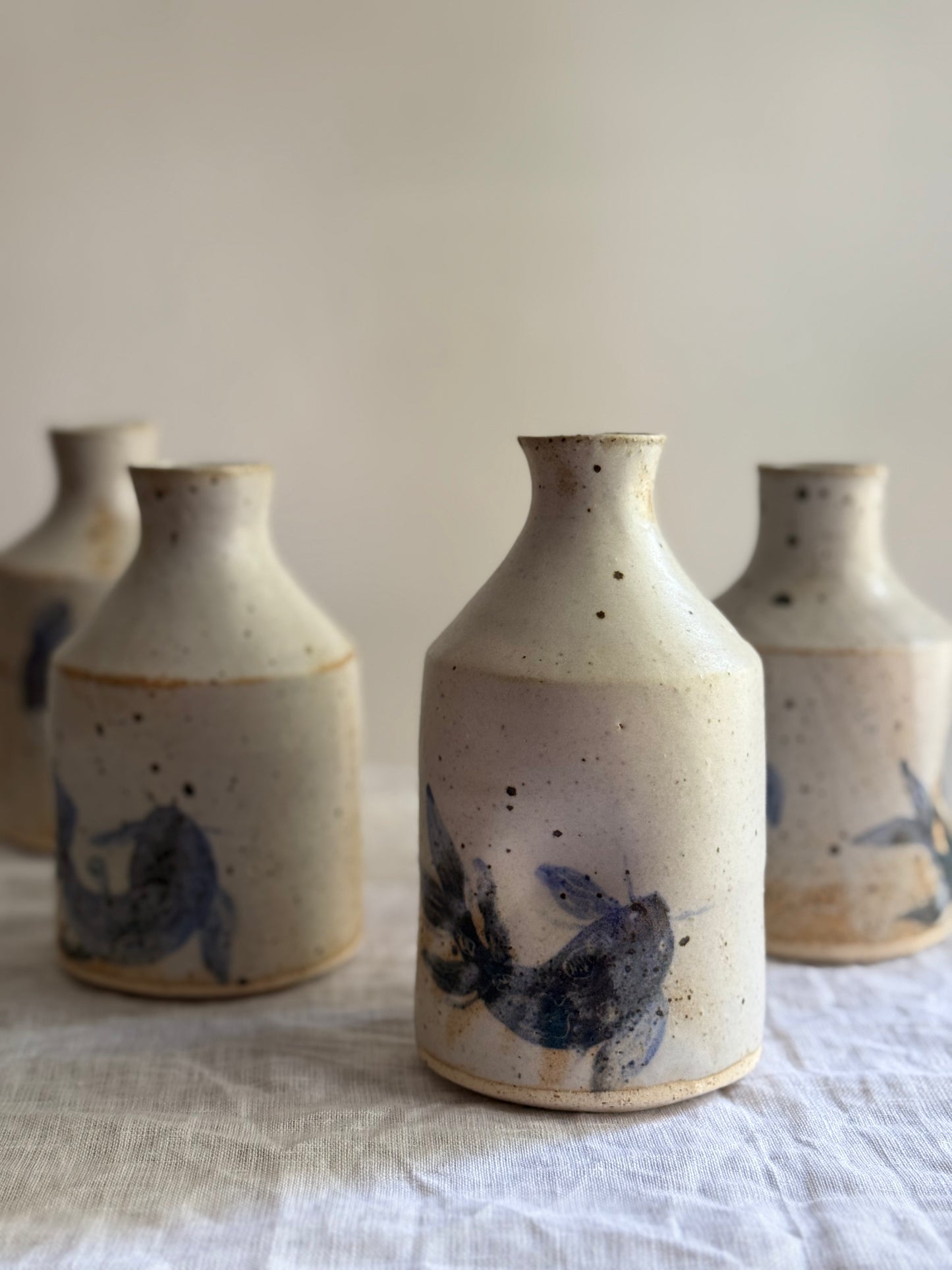 Apothecary Oil Bottle- Koi Fish