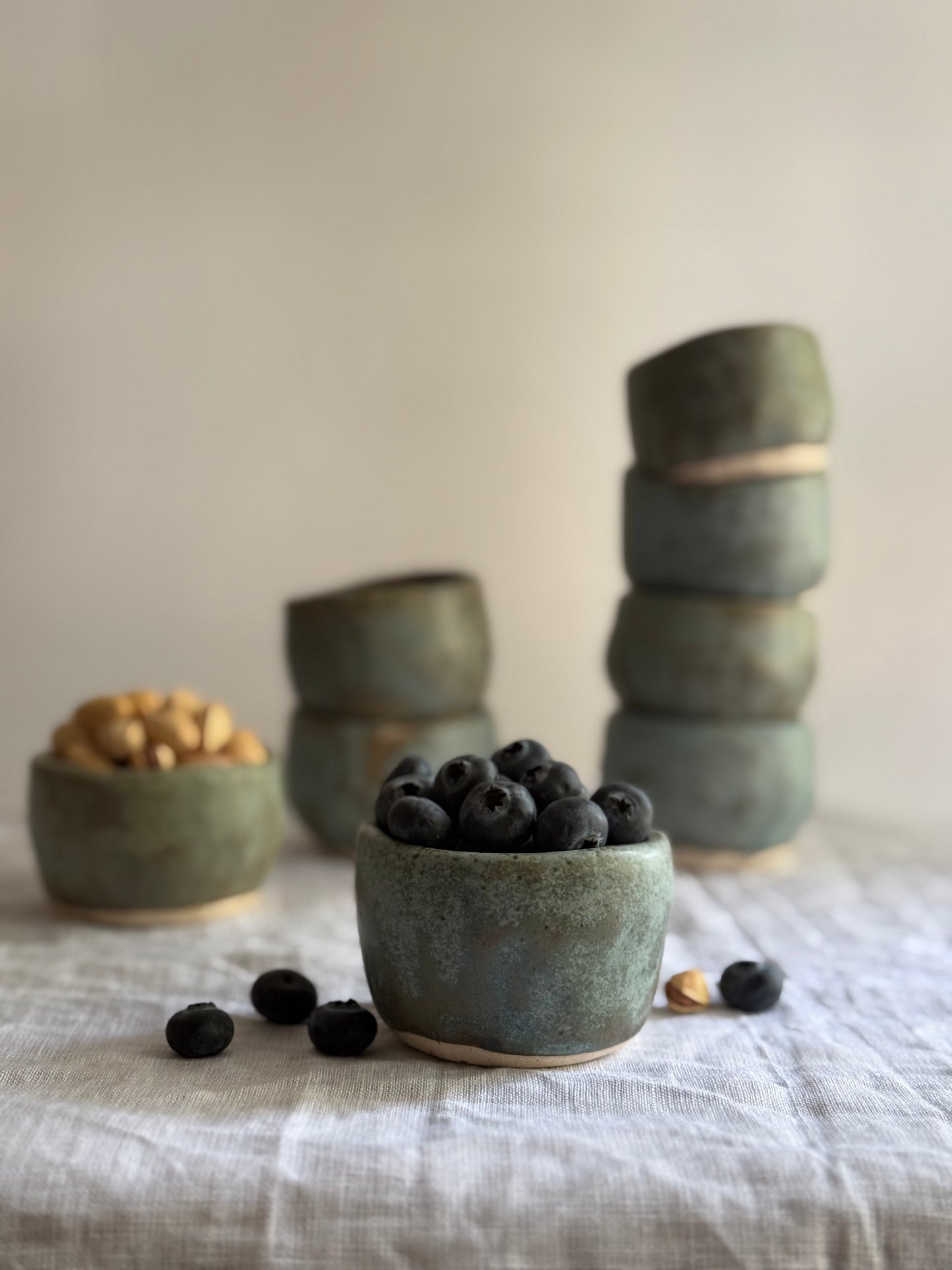 Katori Set- Set of 2- Seafoam