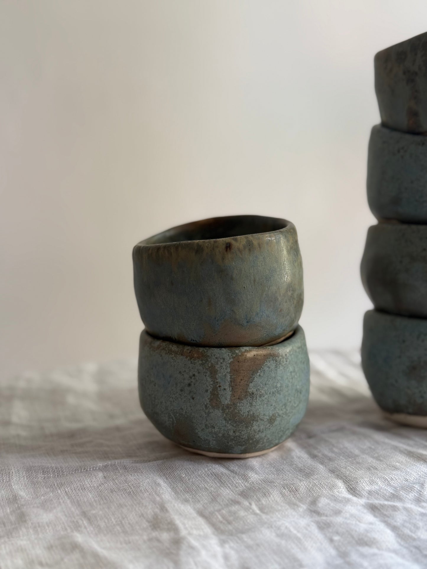 Katori Set- Set of 2- Seafoam