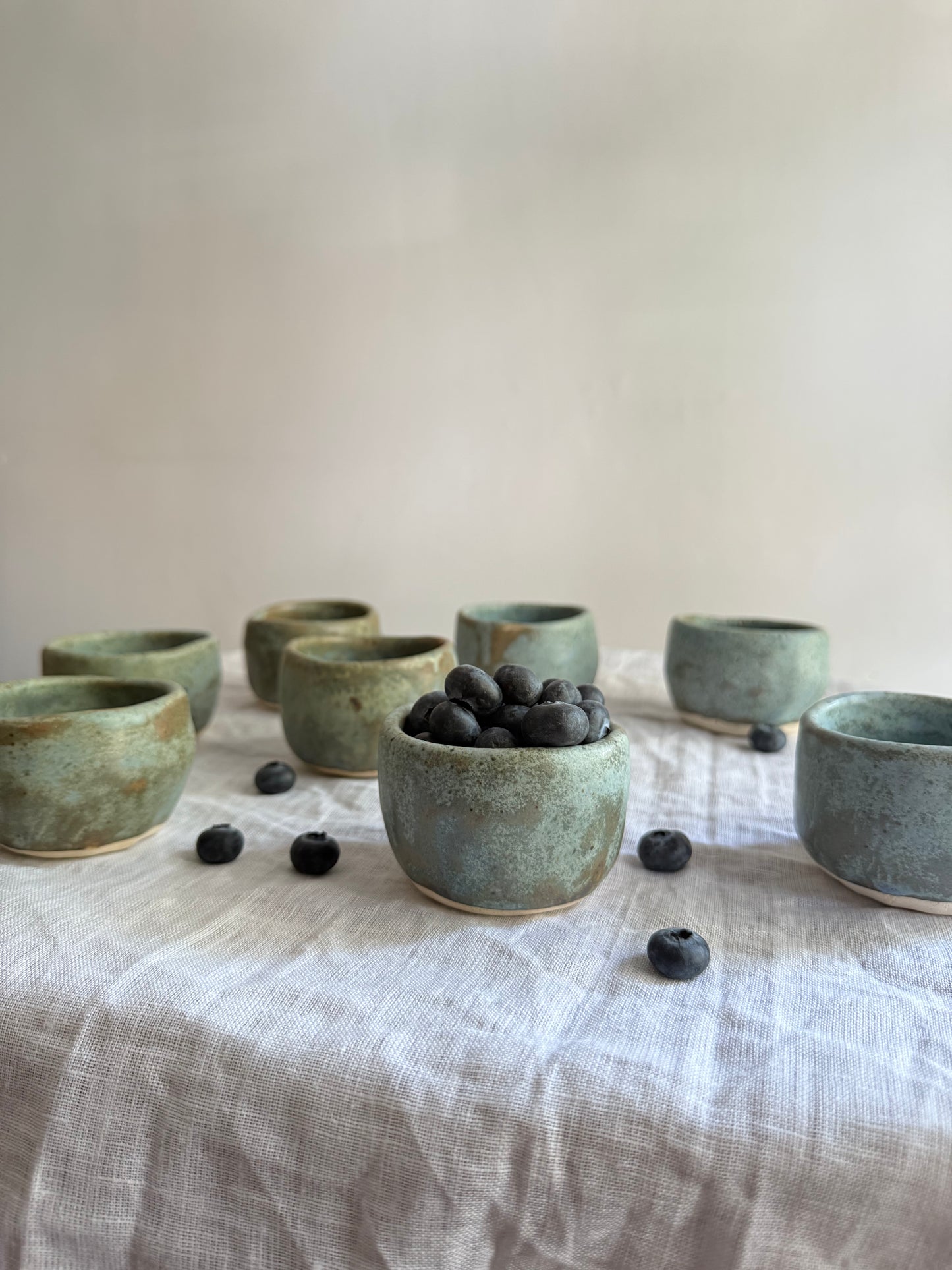 Katori Set- Set of 2- Seafoam