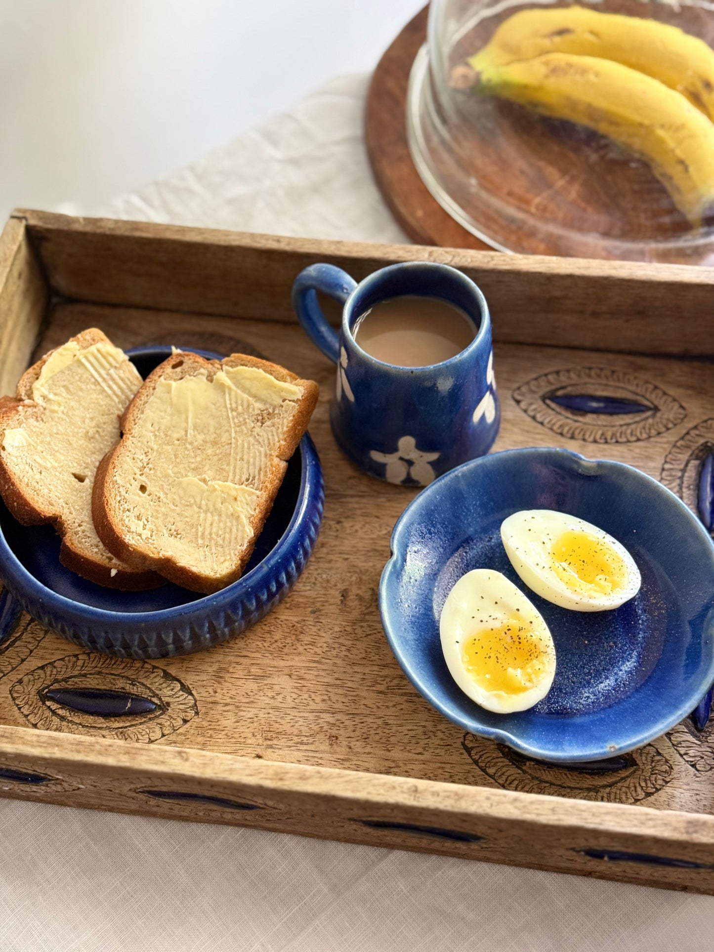 Breakfast Set- Cobalt