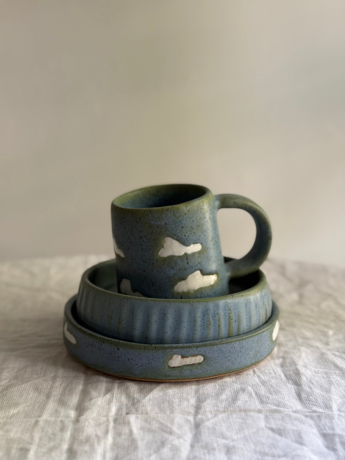 Breakfast Set- Clouds