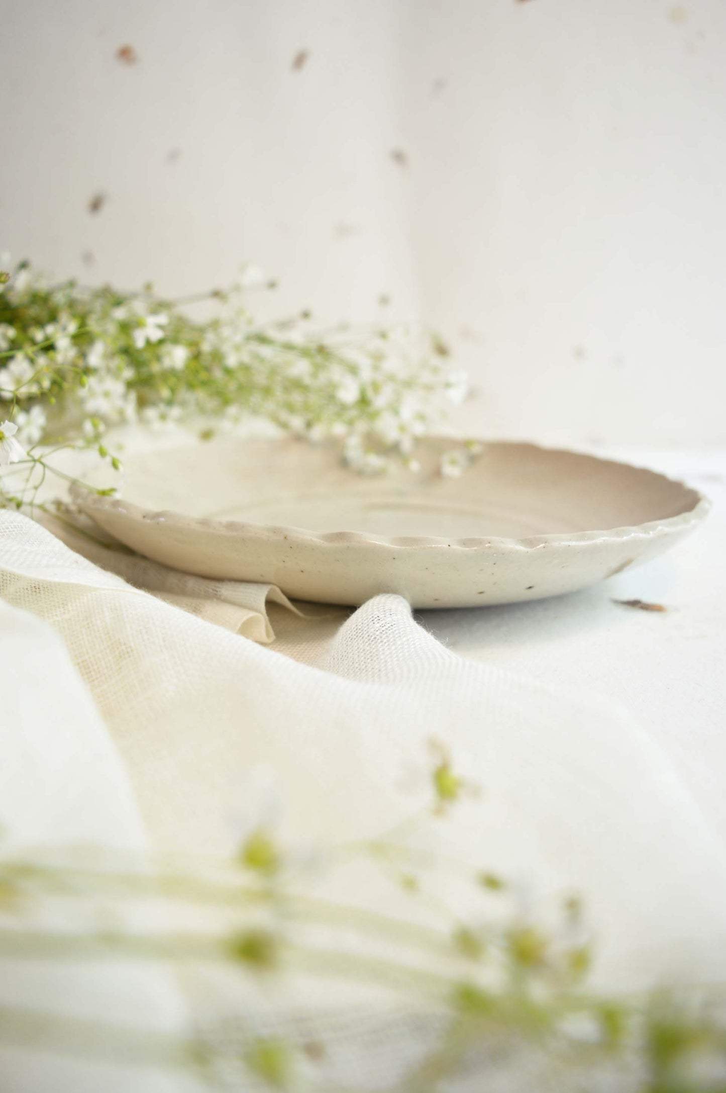 French Vanilla Bean- Dinner Plate