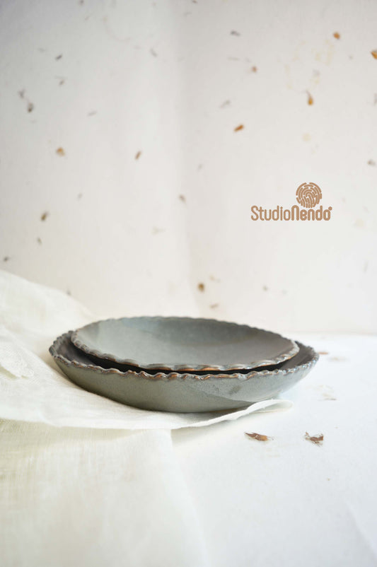 Dark Forest Green- Dinner Bowl Plate
