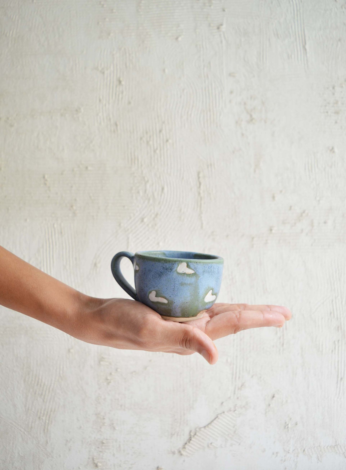 Teacup and Saucer- Cloud 9- Set of 4
