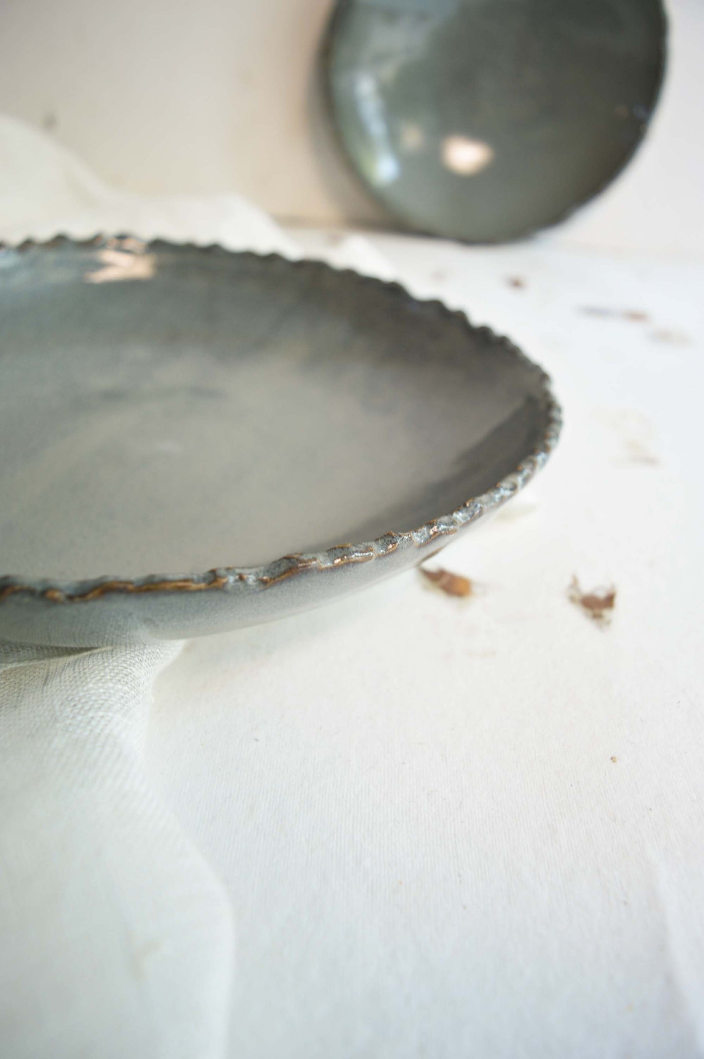 Dark Forest Green- Dinner Bowl Plate