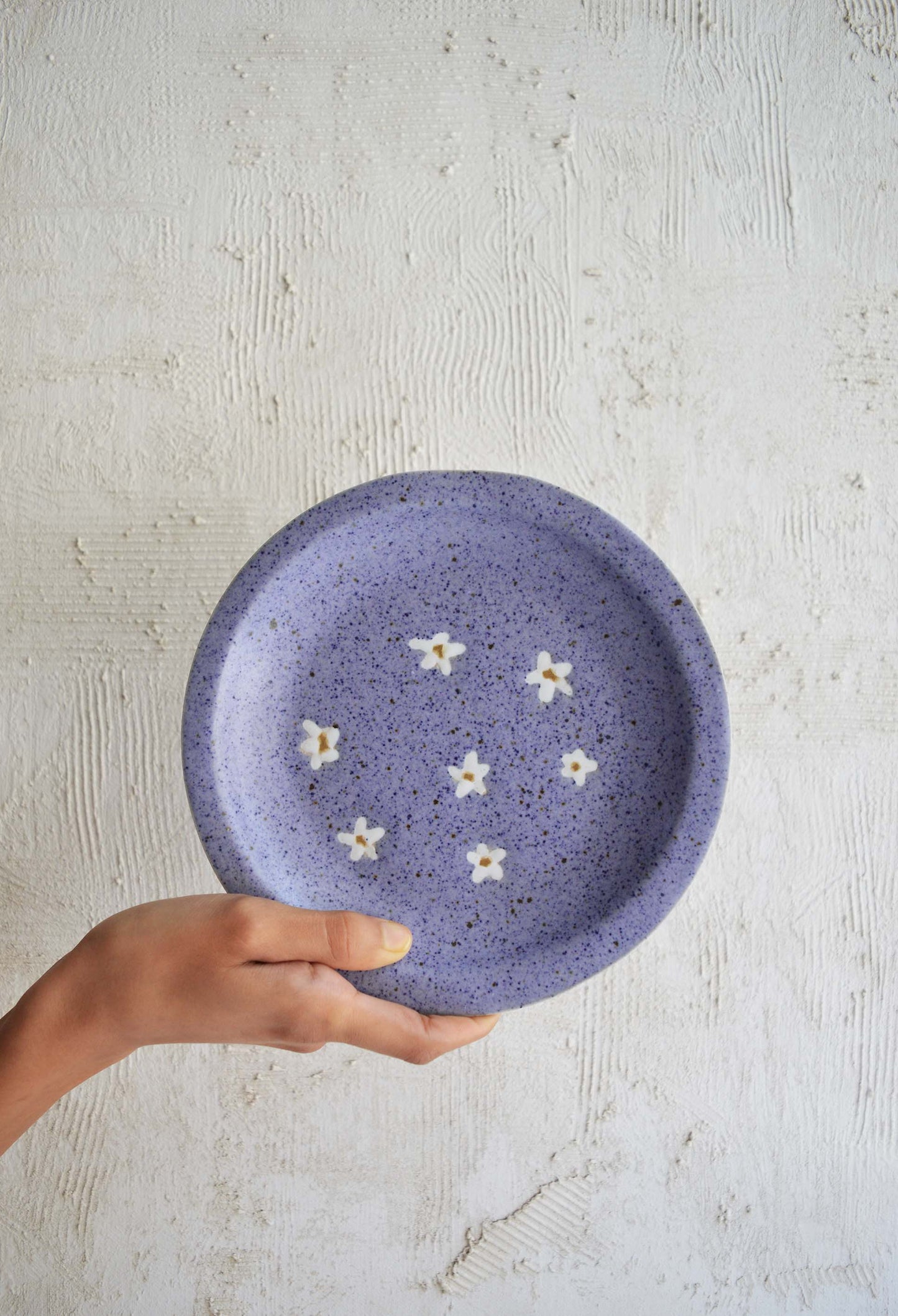 Quarter Plate 7.5"- Daisy- Set of 2