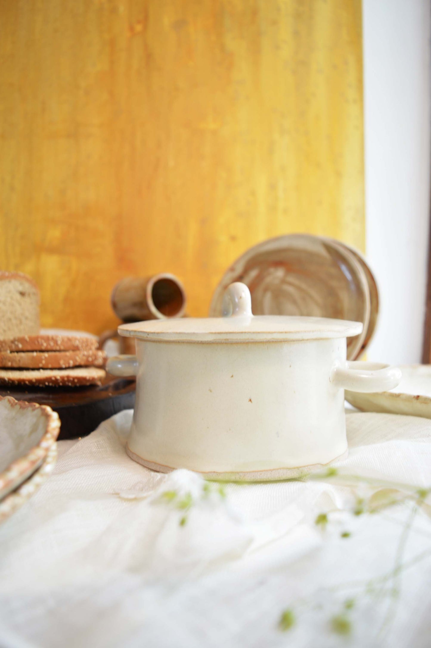 Casserole- Cream White