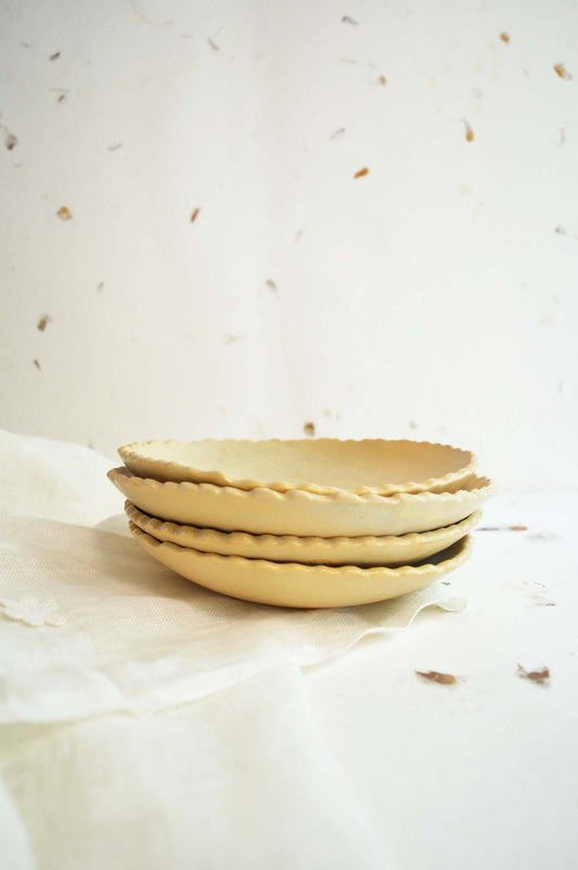 Buttercream- Dinner Bowl Plate