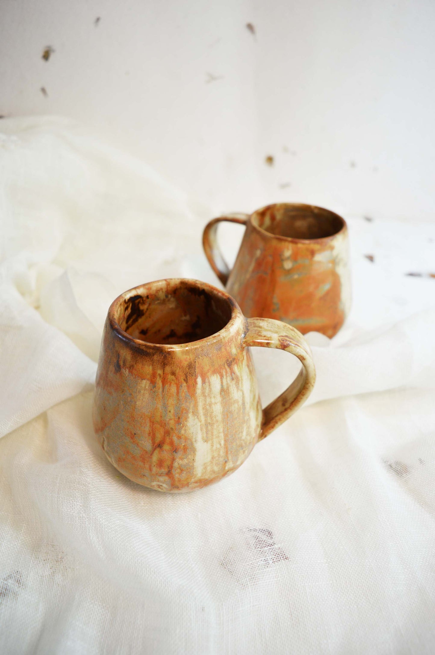 Belly Mug- Orange Shino