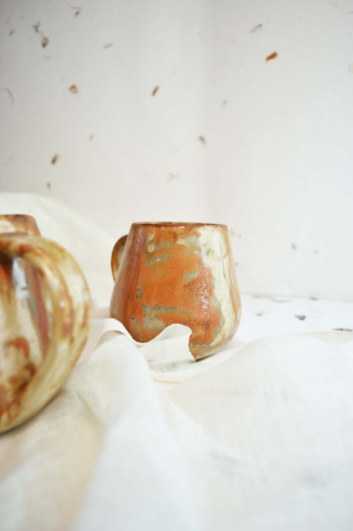 Belly Mug- Orange Shino