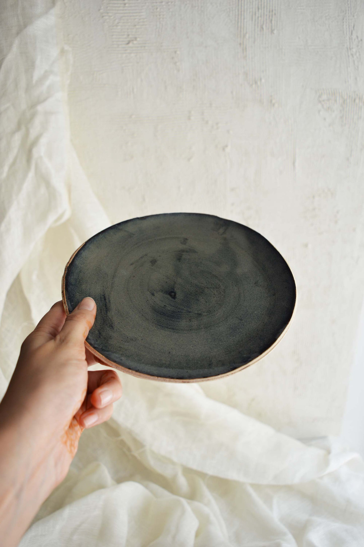 Snack Plate- Dark Forest Green
