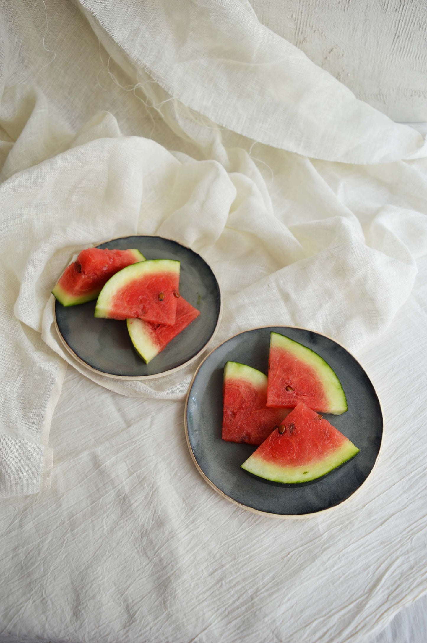 Snack Plate- Dark Forest Green