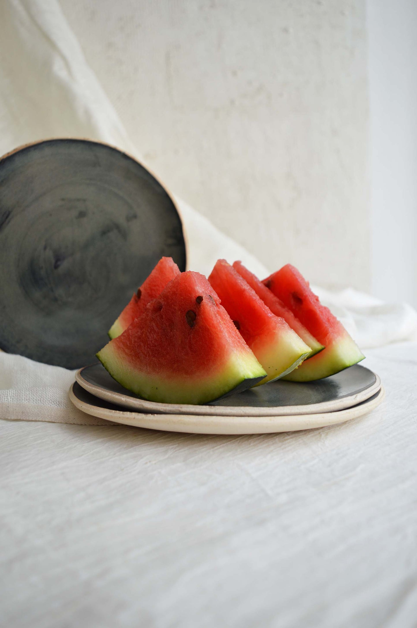 Snack Plate- Dark Forest Green