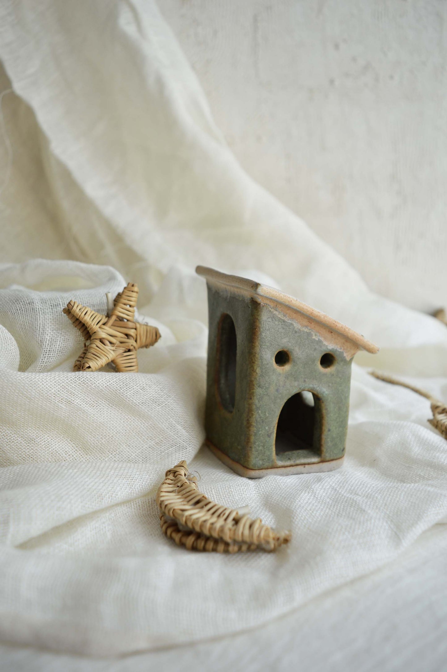 Topsy Turvy Tealight Housing Society- Ceramic Sculpture