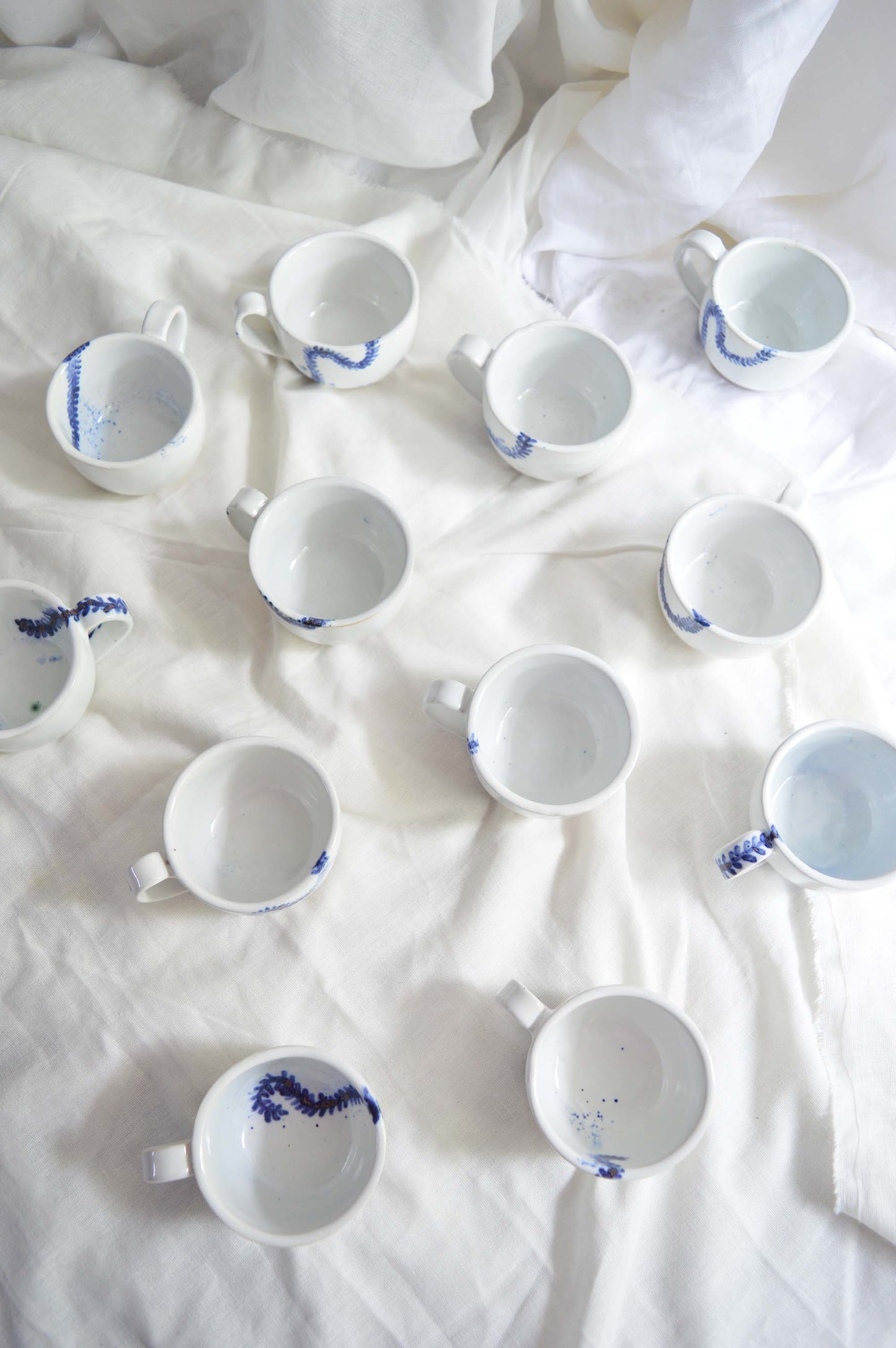 Teacup- Vine- Set of 4