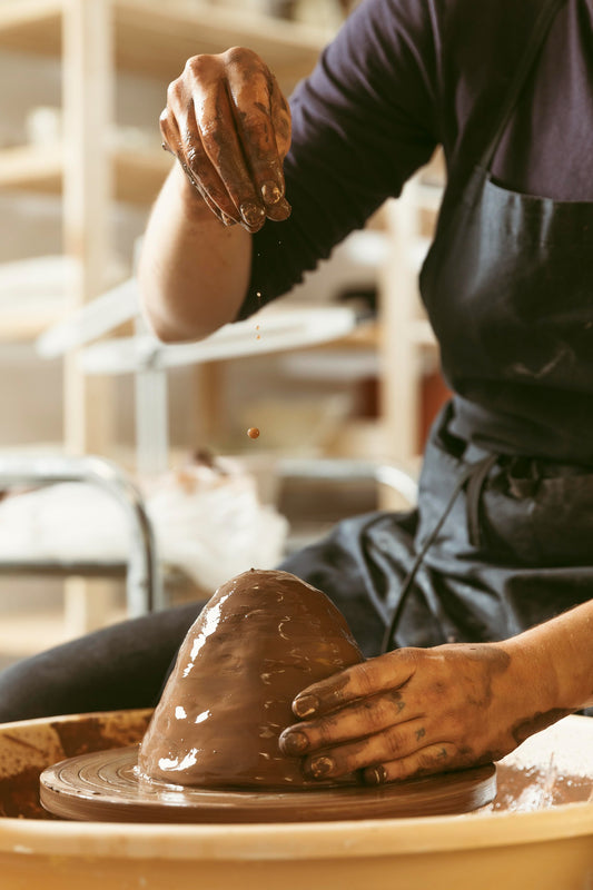 Trial Class on Potters Wheel/ Drop-In Pottery Class/ Morning Class/ 2-hour Session