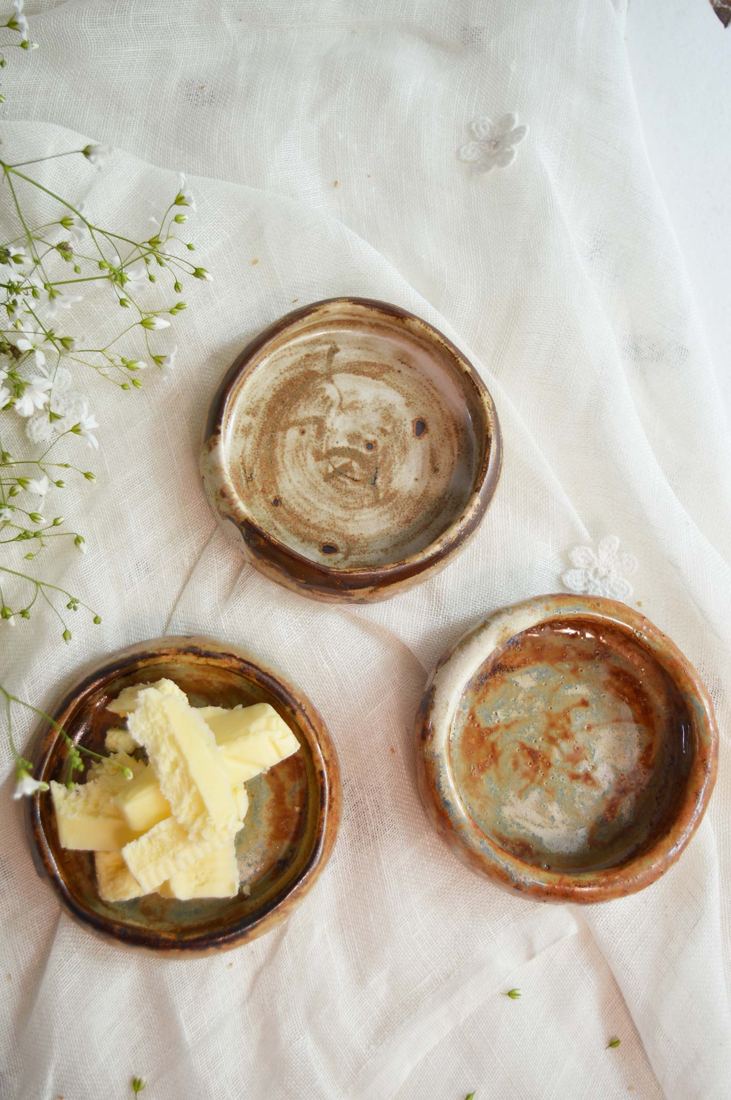 Dark Shino- Dip Bowl