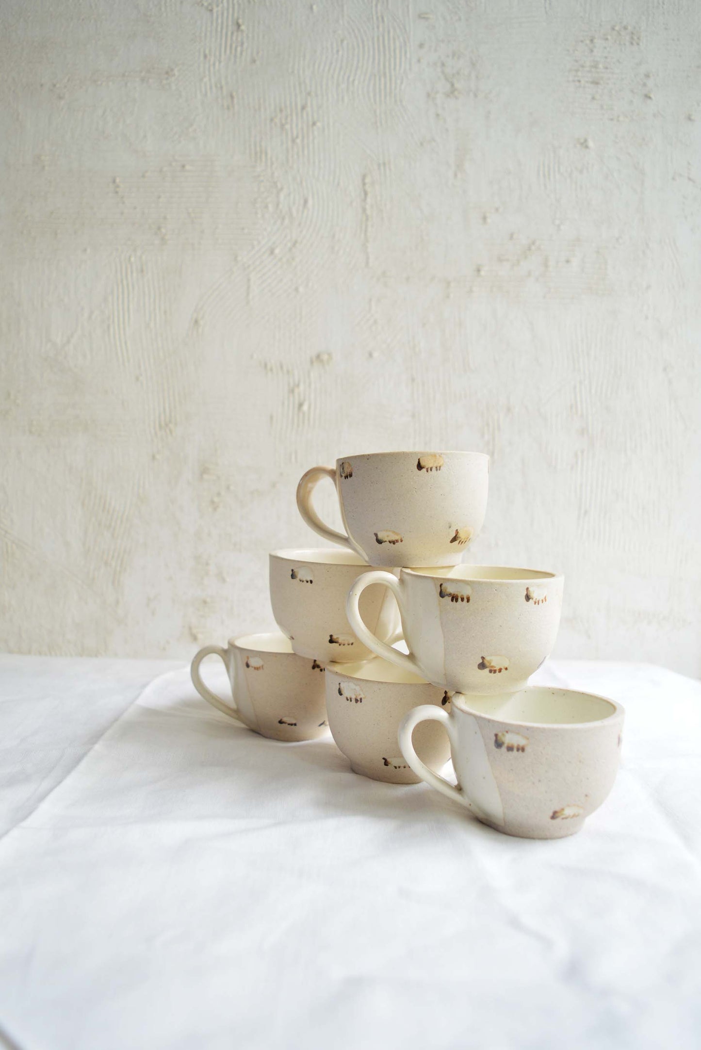 Teacups- Counting Sheep- Set of 4