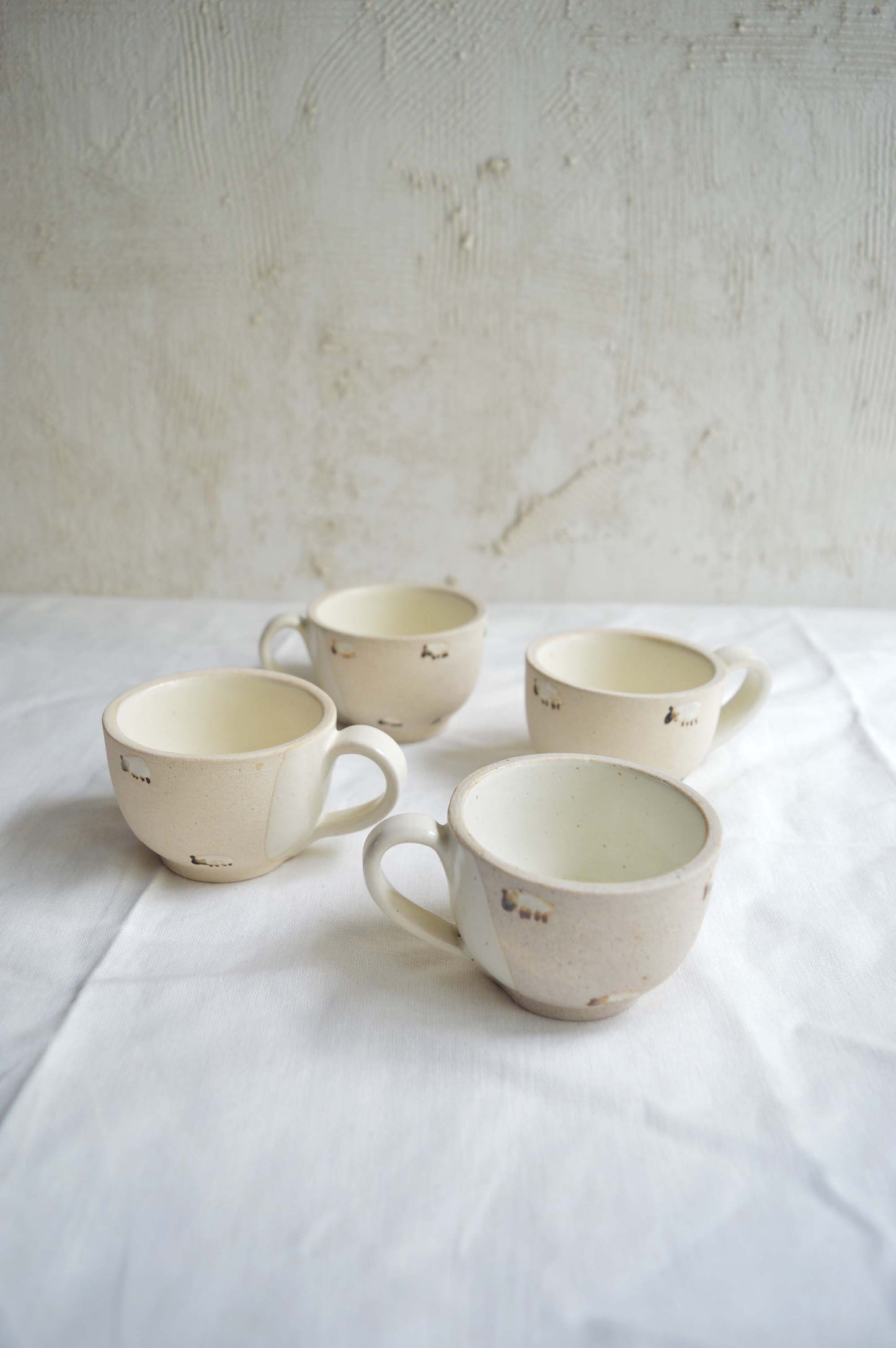 Teacups- Counting Sheep- Set of 4